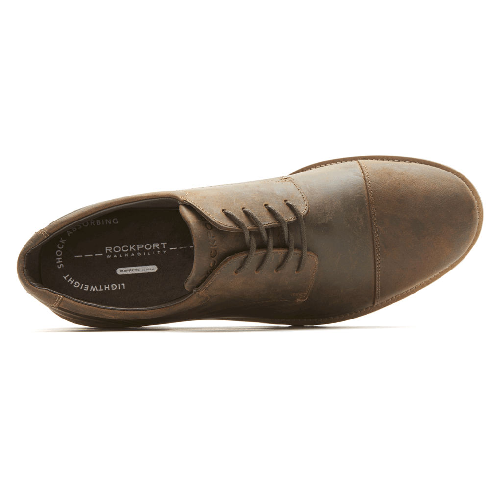 Oxfords Rockport Homem Marrom - Modern Break Captoe - 35208LOZT